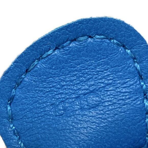 Auth HERMES Rodeo Charm PM Blue Zanzibar Agneau Milo U Bag Charm - Picture 4 of 8